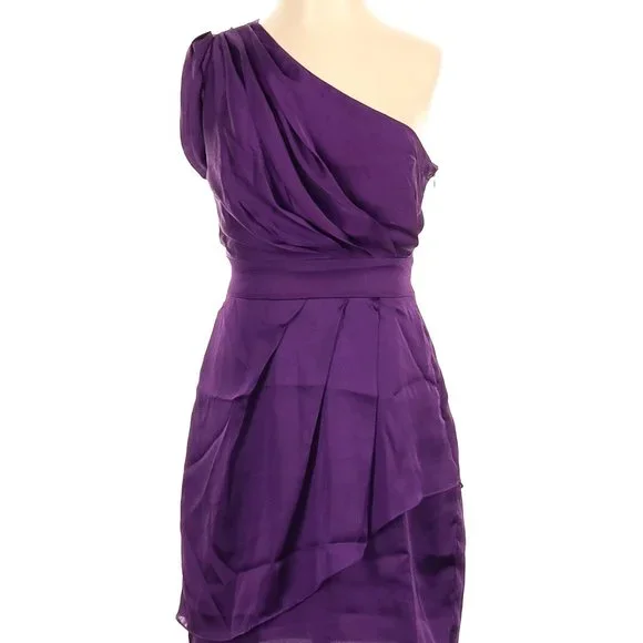 BCBGeneration Dresses Bcbg Generation One Shoulder Cocktail